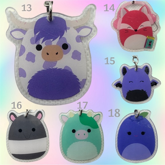 Squishmallow KBK Keychains - Picture 3 of 8